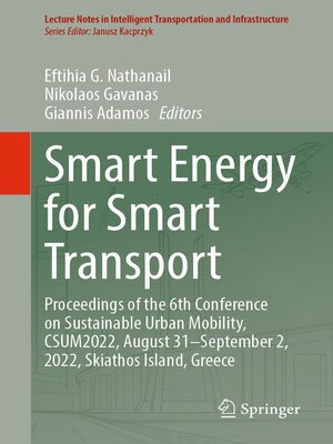 cover image of Smart Energy for Smart Transport